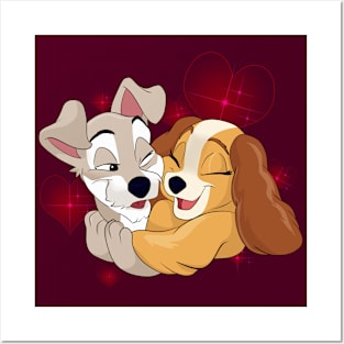 Lady and the Tramp love Posters and Art